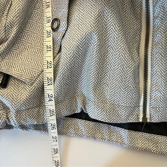 The Pulse Women’s Men’s Unisex Ski Snow Winter Jacket Grey White Small Medium - Picture 13 of 14